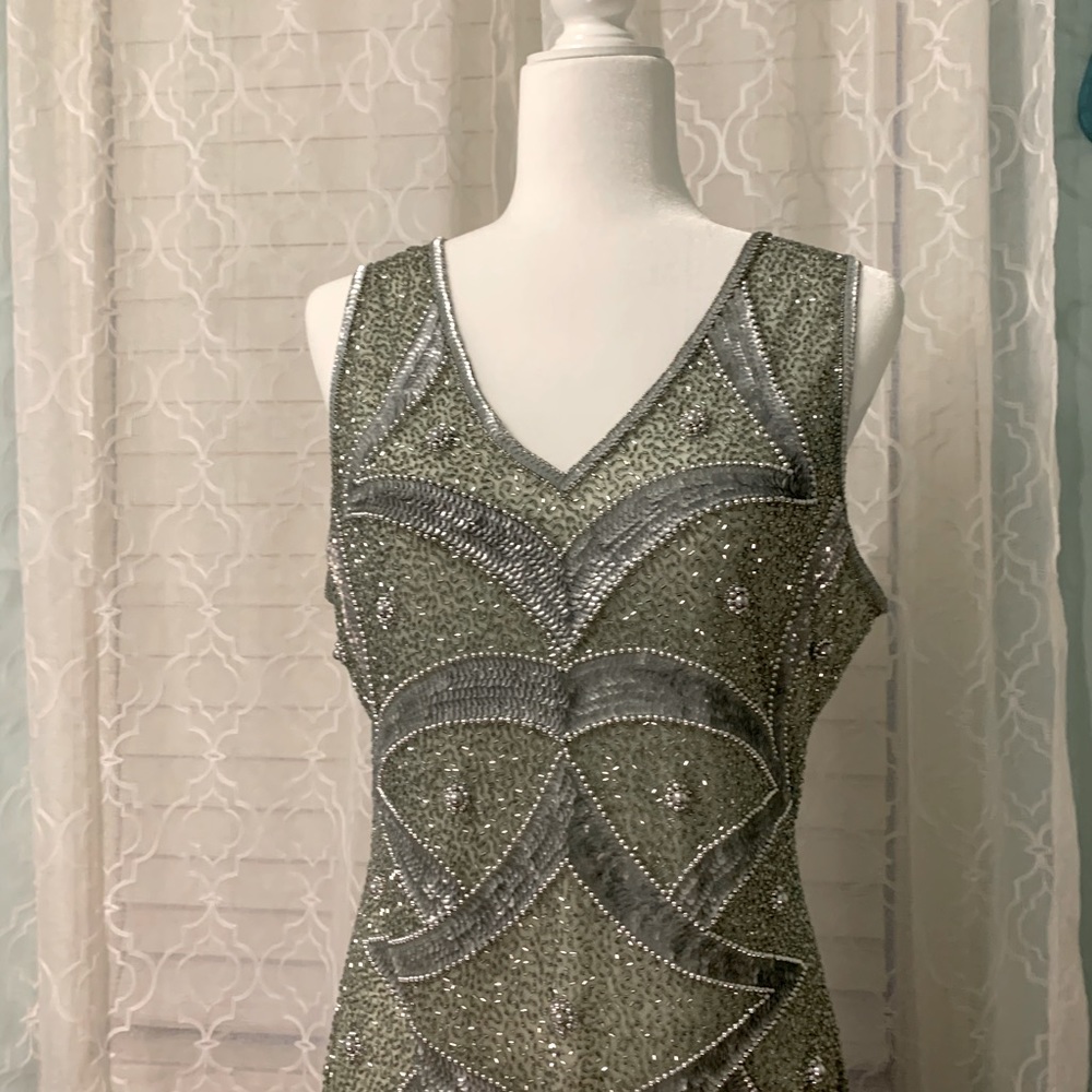 1920s Flapper dress / Unique Vintage